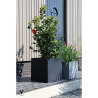 Plantenbak El Salvador Black, L40xB40xH40 cm /of/ L50xB50xH50, Vase The World