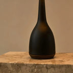 Jacob Zwarte Tafellamp Met Beige Kap, Tavellio