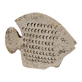 Decoratie Vis metaal 40x7,5x30,5cm
