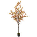Eucalyptus Kunstboom 180 cm, Roestkleur, Warm Accent