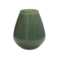 Tasman Elite vaas S, H20 cm Ø18 cm, groen glas met luchtbellen, Vase The World
