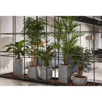 Pot Billund Grey, Fiberstone, 40xH50 cm /of/ 60xH70 cm, Vase The World