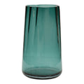 Parana vaas L Ø20 cm, blauw mondgeblazen glas, Vase The World