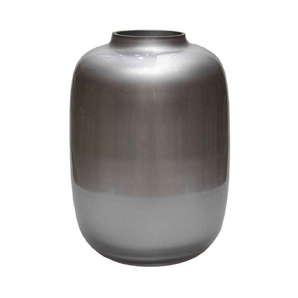 Artic vaas silver, zilverkleurig glas, Vase The World