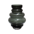 Maputo vaas grey, mondgeblazen glas, Vase The World