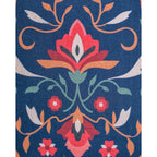 Bloemen kussenhoes 45x45 cm katoenen canvas, Urbane Hide