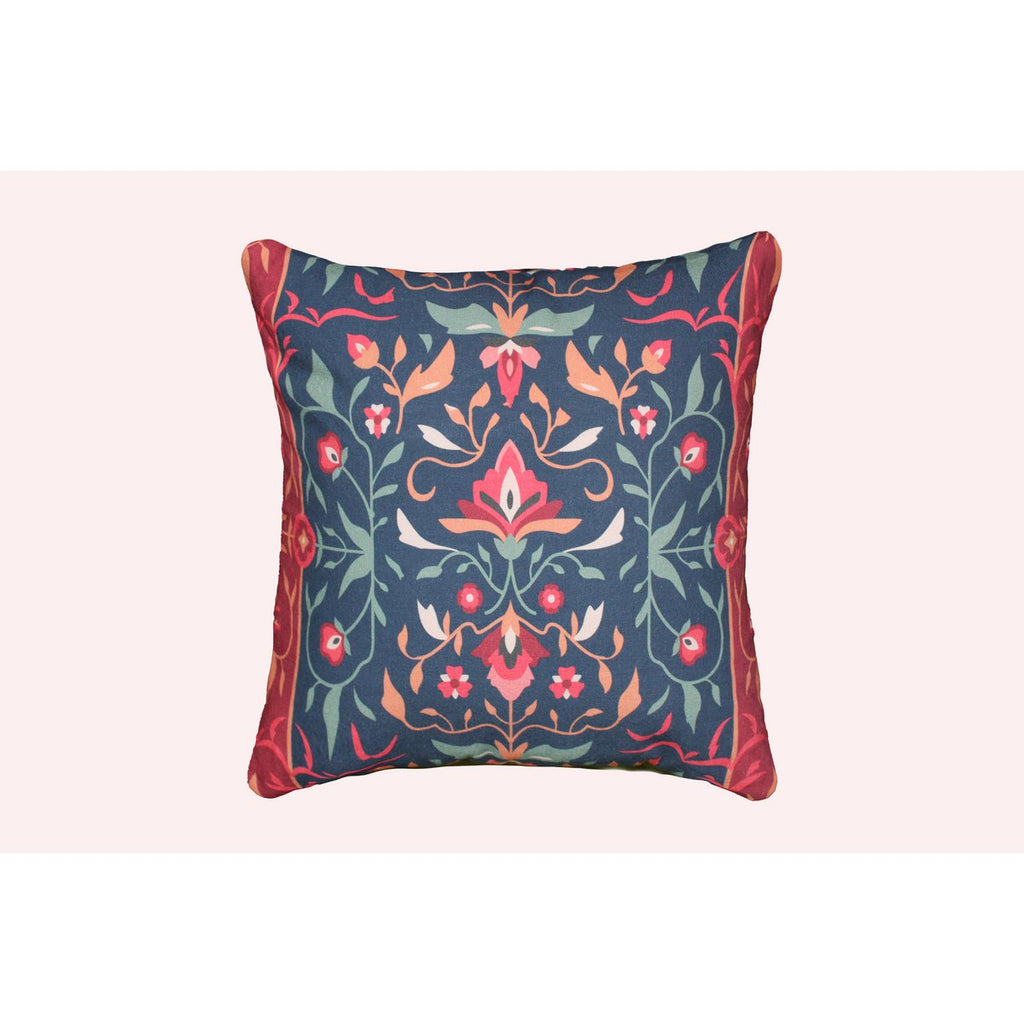 Bloemen kussenhoes 45x45 cm katoenen canvas, Urbane Hide