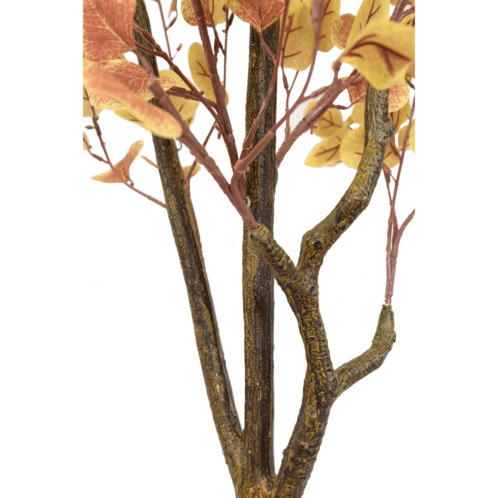 Eucalyptus Kunstboom 180 cm, Roestkleur, Warm Accent