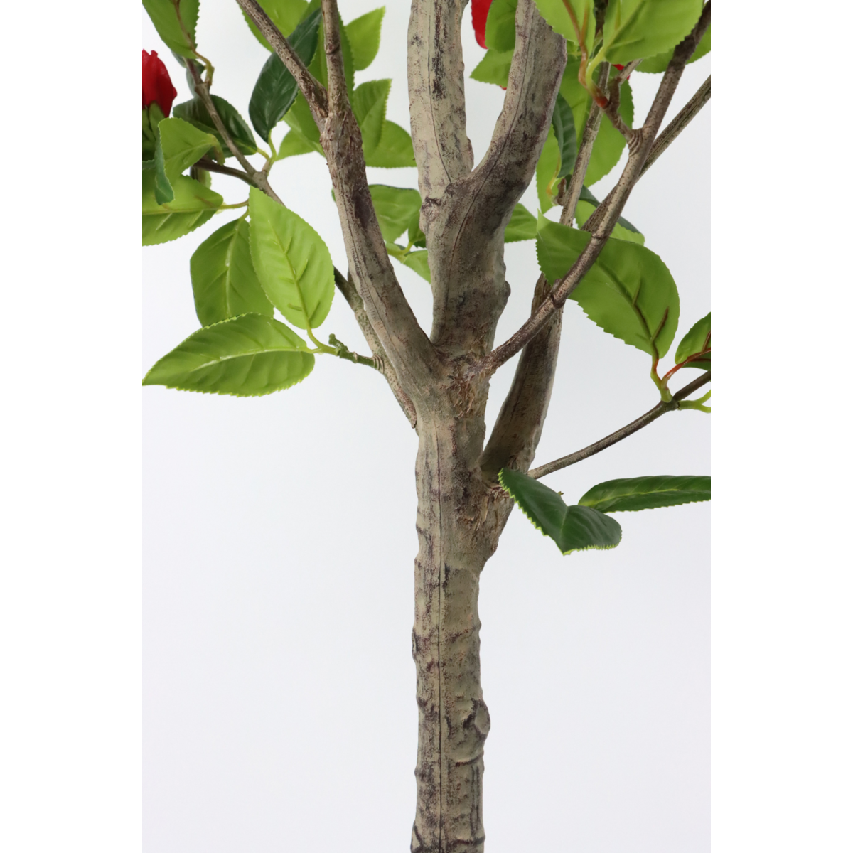 Japanse Roos Kunstplant 155 cm (Camellia), Rood
