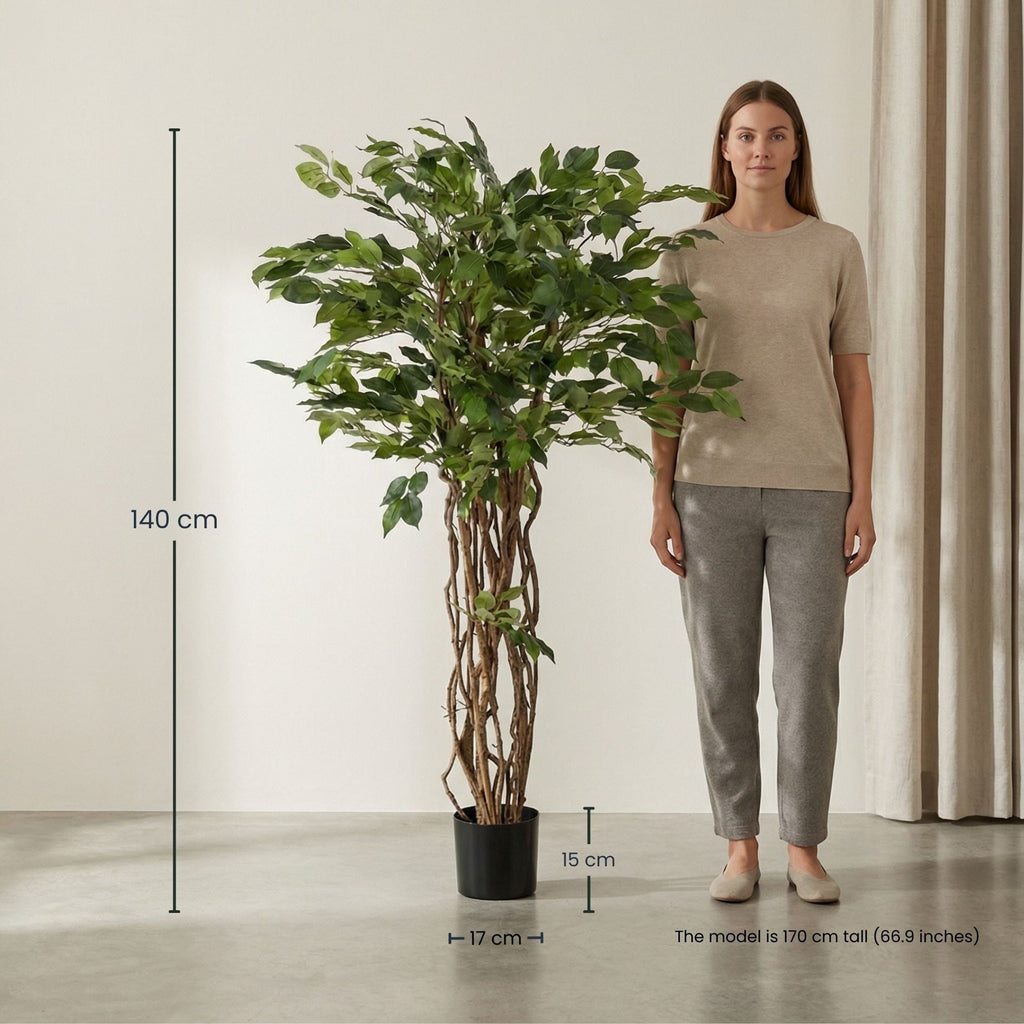 Ficus Liana Tree 140Cm - Artificial Plant