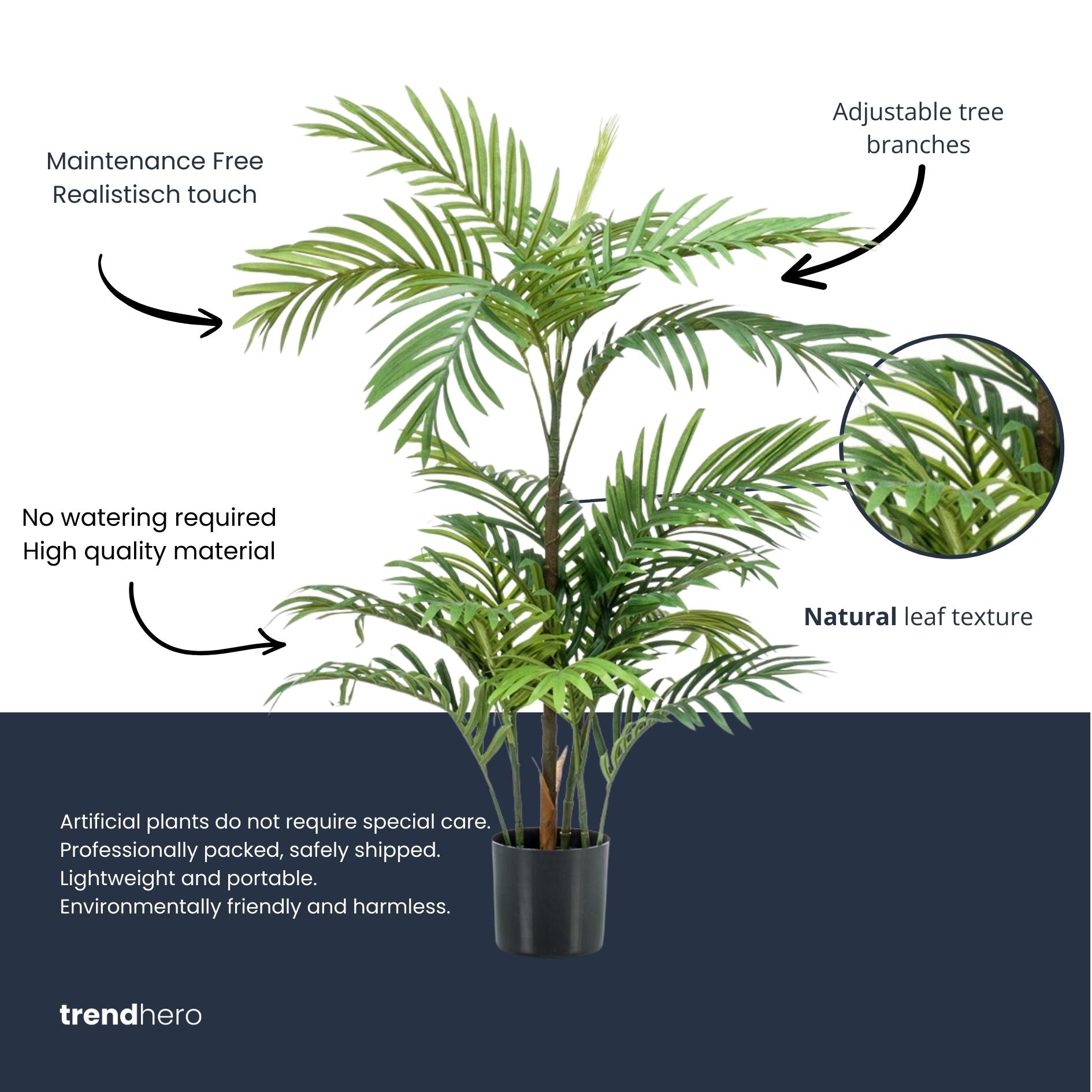Palm Phoenix - 90Cm – Artificial Plant